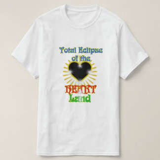 Sammanlagd förmörkelse av hjärtalandet tee shirt