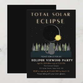 Sammanlagd inbjudan till Solar Eclipse-grupp