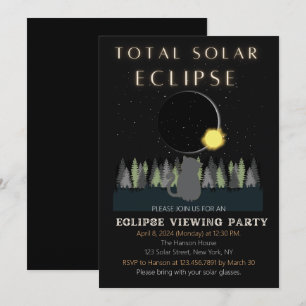 Sammanlagd inbjudan till Solar Eclipse-grupp