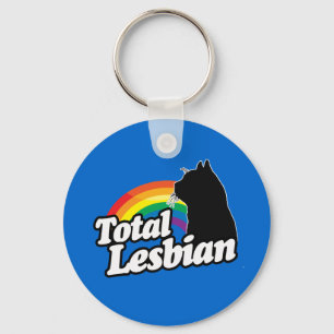 SAMMANLAGD LESBISK KATT - .PNG NYCKELRING