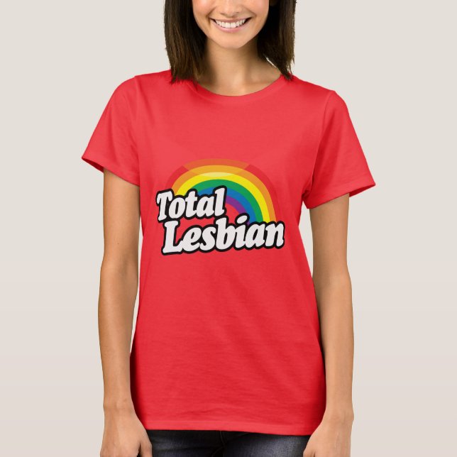 SAMMANLAGD LESBISK T-SHIRT (Framsida)
