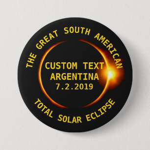 Sammanlagd sol- förmörkelse 2019 Argentina, Sout Knapp