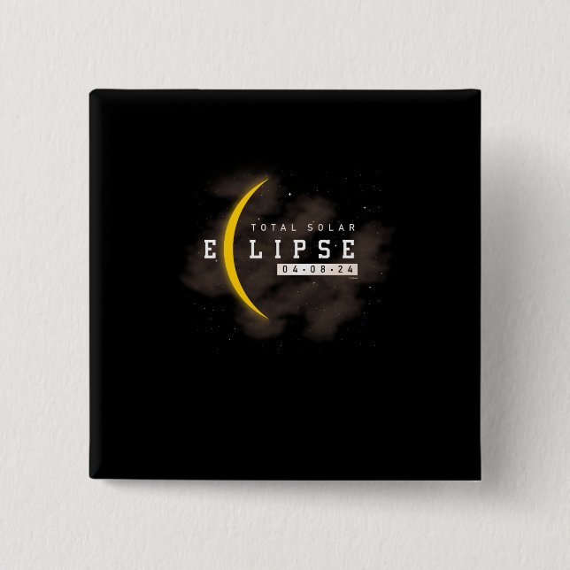Sammanlagd sol- måne för förmörkelseAnnularity Knapp (Framsida)