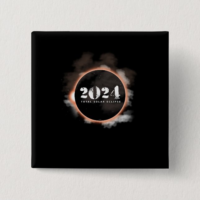 Sammanlagd sol- måne som arrangerar gradvis den knapp (Framsida)