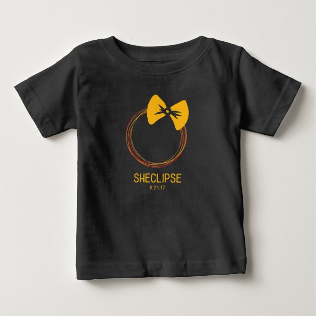 Sammanlagd sol- T-tröja för förmörkelse 2017 Tee (Framsida)