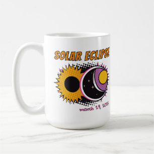 Sammanlagd solcellskalig design 2025 popkonst kaffemugg