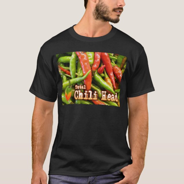 Sammanlagt Chile huvud T-shirt (Framsida)