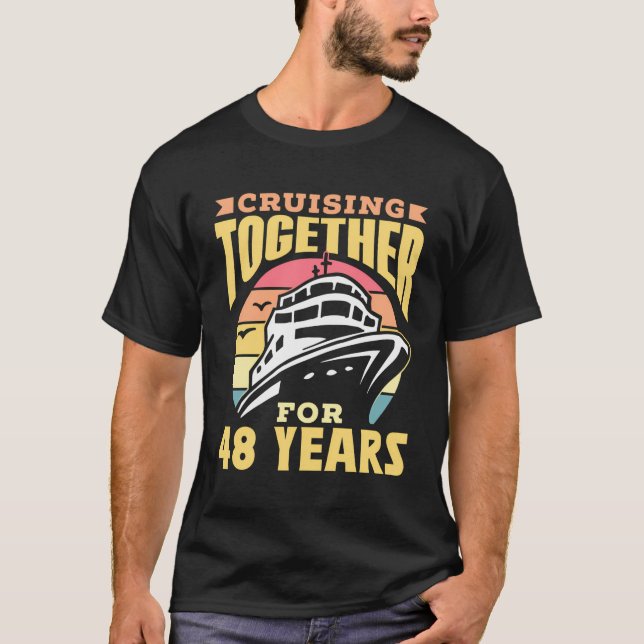 Sammanlagt under 48 år kryssa i Bröllop Anni T Shirt (Framsida)