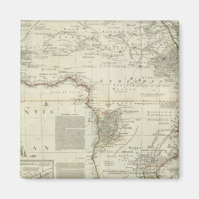 Sammansatt Afrika 2 Magnet (Framsidan)