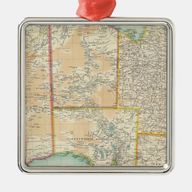 Sammansatt Australien Julgransprydnad Metall (Framsidan)