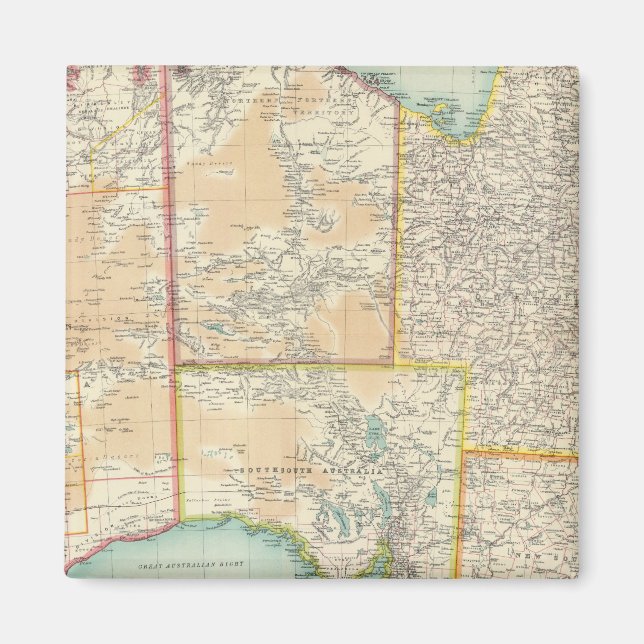 Sammansatt Australien Magnet (Framsidan)
