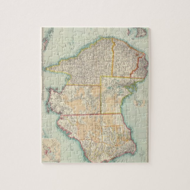 Sammansatt Australien Pussel (Vertikal)