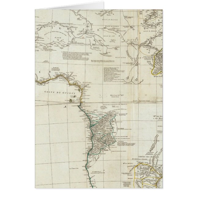 Sammansatt av Afrika Hälsningskort (Framsidan)