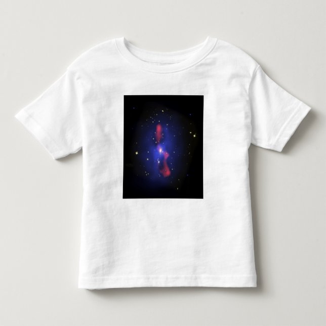 Sammansatt bild av ett galaxkluster t-shirt (Framsida)