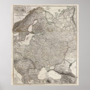 Sammansatt Eastern Europe, norge, sverige Poster