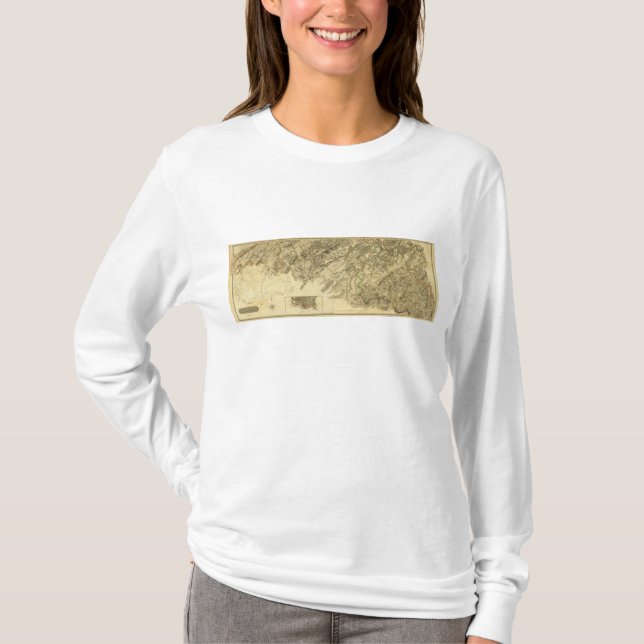 Sammansatt Edinburgh grevskap T Shirt (Framsida)