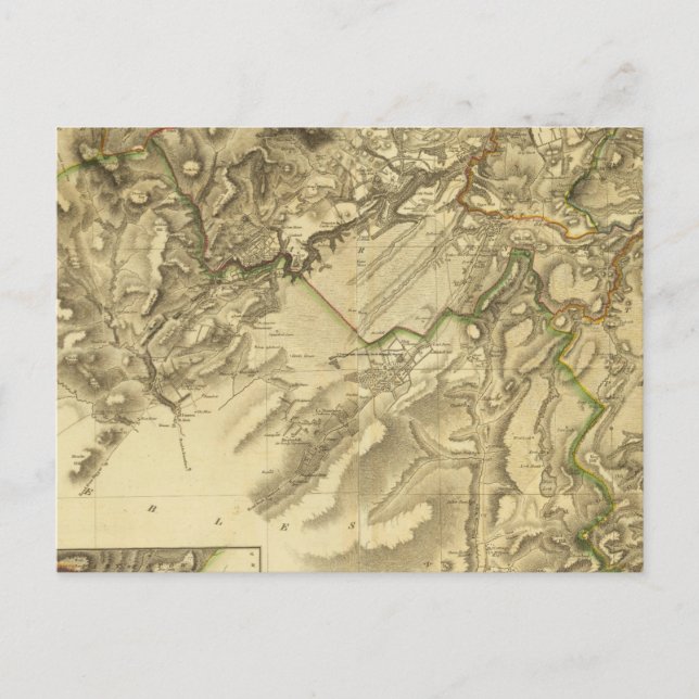 Sammansatt Edinburgh Shire Vykort (Framsida)