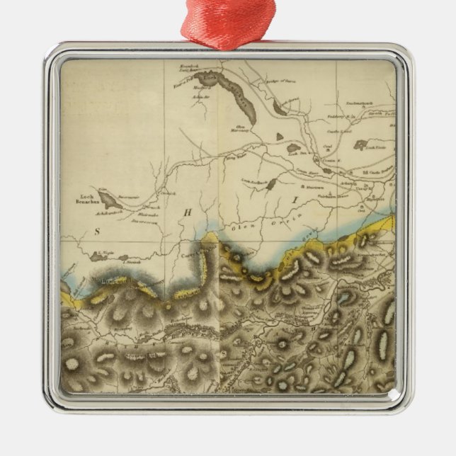 Sammansatt Inverness grevskap Julgransprydnad Metall (Framsidan)