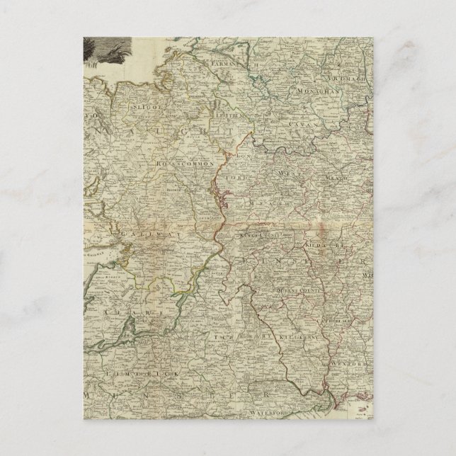 Sammansatt Irland Vykort (Framsida)