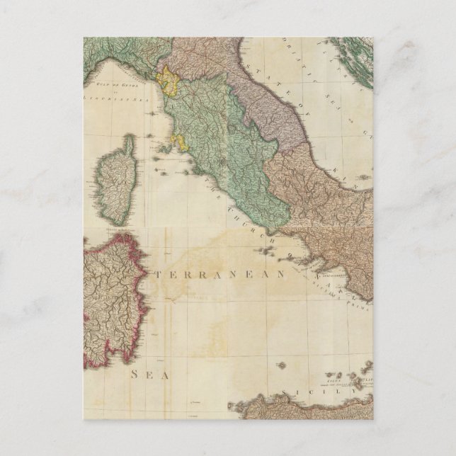 Sammansatt Italien 2 Vykort (Framsida)