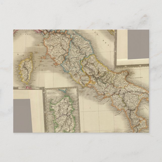 Sammansatt Italien Vykort (Framsida)