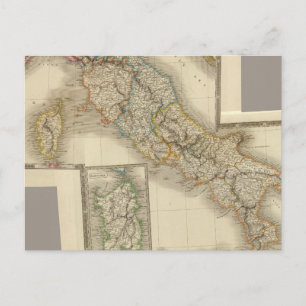 Sammansatt Italien Vykort