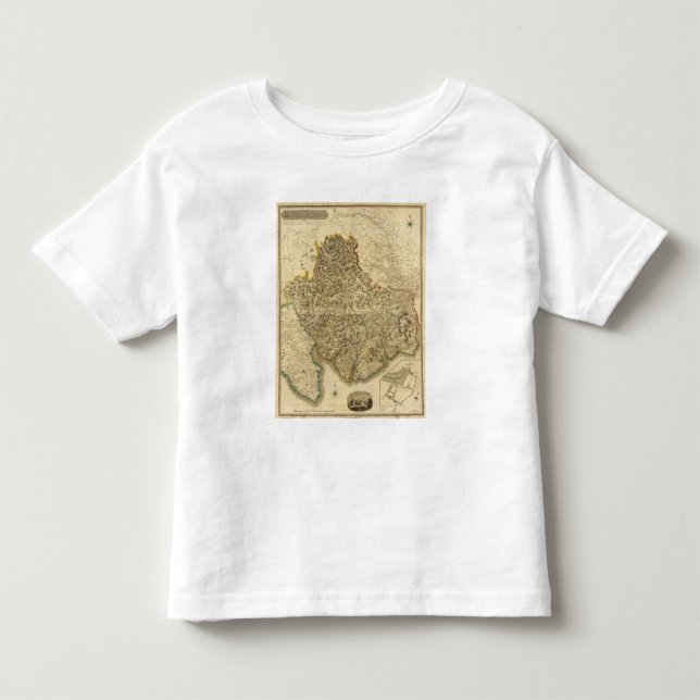 Sammansatt Kirkcudbright grevskap T-shirt (Framsida)