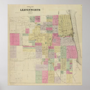 Sammansatt Leavenworth, Kansas Poster