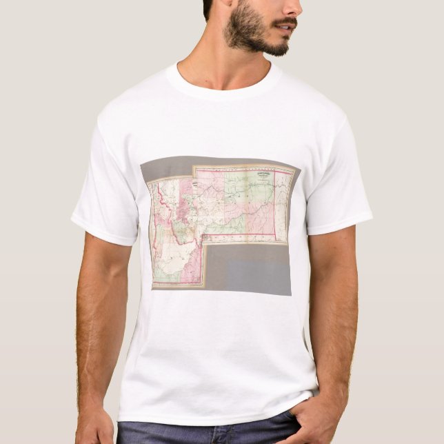 Sammansatt Montana, Idaho Tee (Framsida)