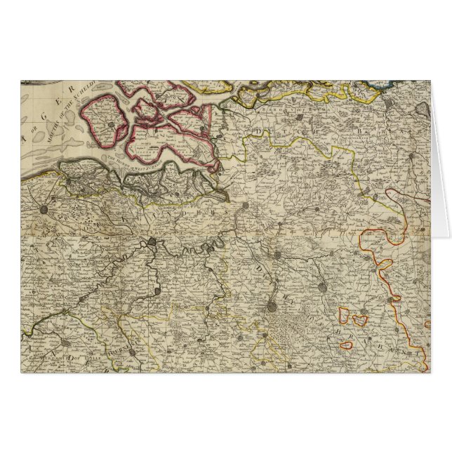 Sammansatt Nederländerna Hälsningskort (Framsidan Horizontal)