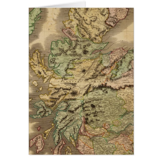 Sammansatt Skottland 2 Hälsningskort (Framsidan)