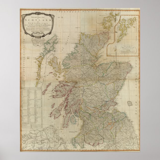 Sammansatt Skottland 2 Poster (Framsidan)