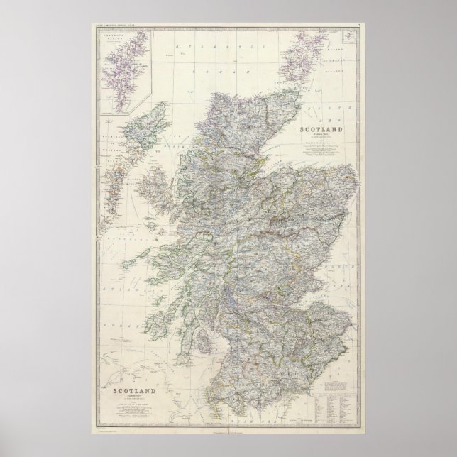 Sammansatt Skottland 3 Poster (Framsidan)