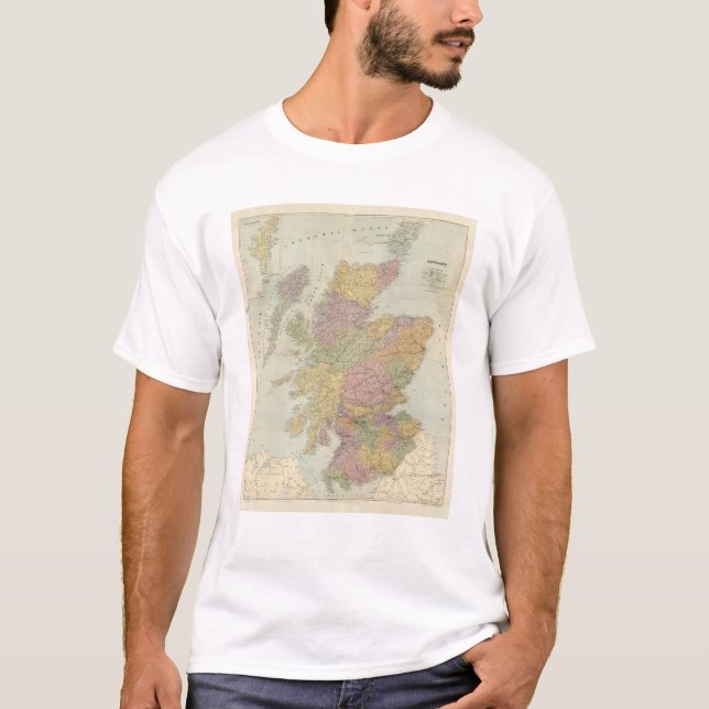 Sammansatt Skottland Tee (Framsida)