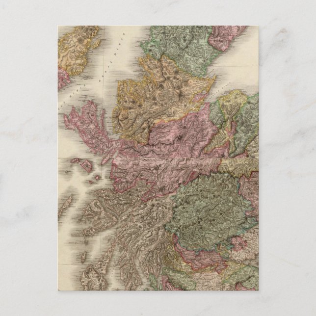 Sammansatt Skottland Vykort (Framsida)