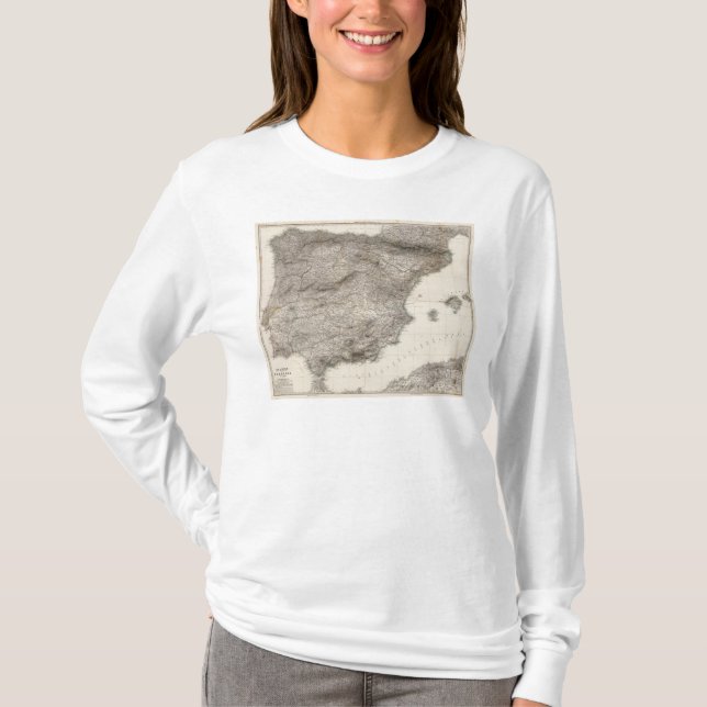 Sammansatt Spanien, Portugal i 4 Blattern Tröja (Framsida)