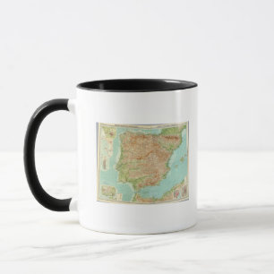 Sammansatt Spanien, Portugal Mugg