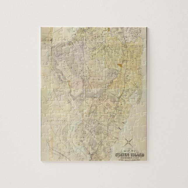 Sammansatt Staten Island Pussel (Vertikal)