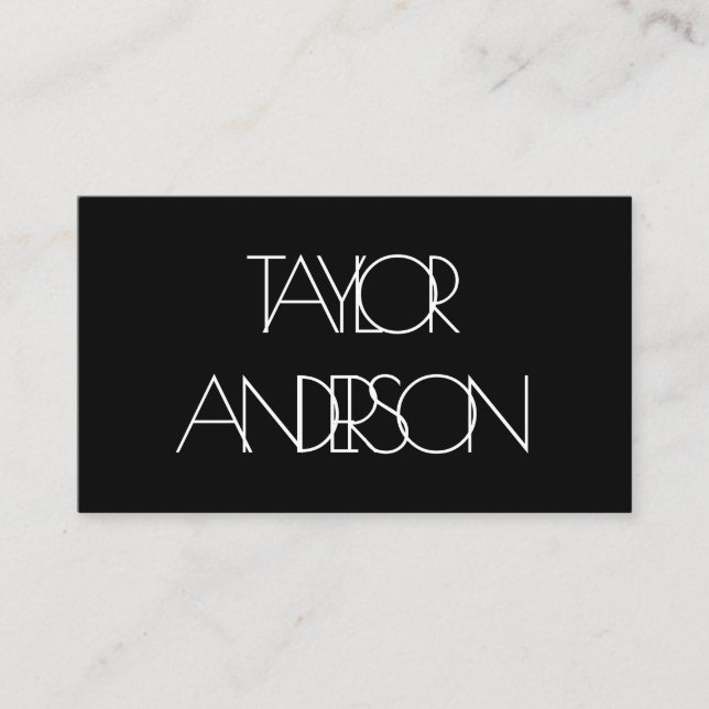 Sammansatt text visitkort (Framsida)