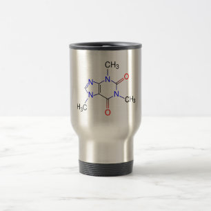 Sammansatt travel mug för koffein resemugg