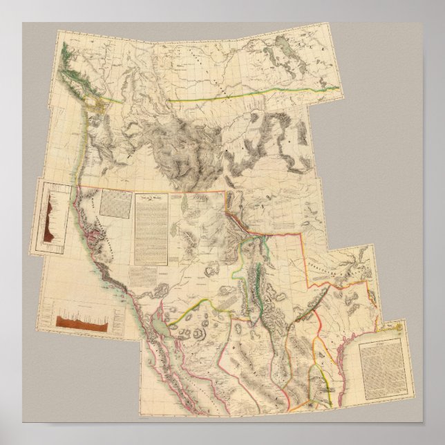 Sammansatt Western Förenade Stater Poster (Framsidan)