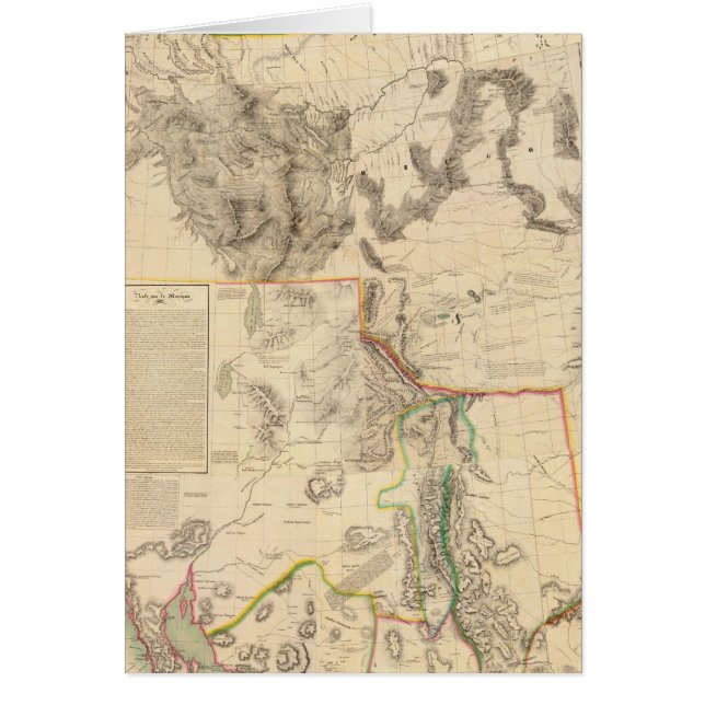 Sammansatt Westernare Förenade Staterna Hälsningskort (Framsidan)