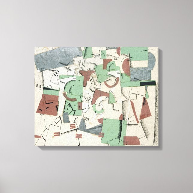 Sammansättning, 1920 canvastryck (Framsida)