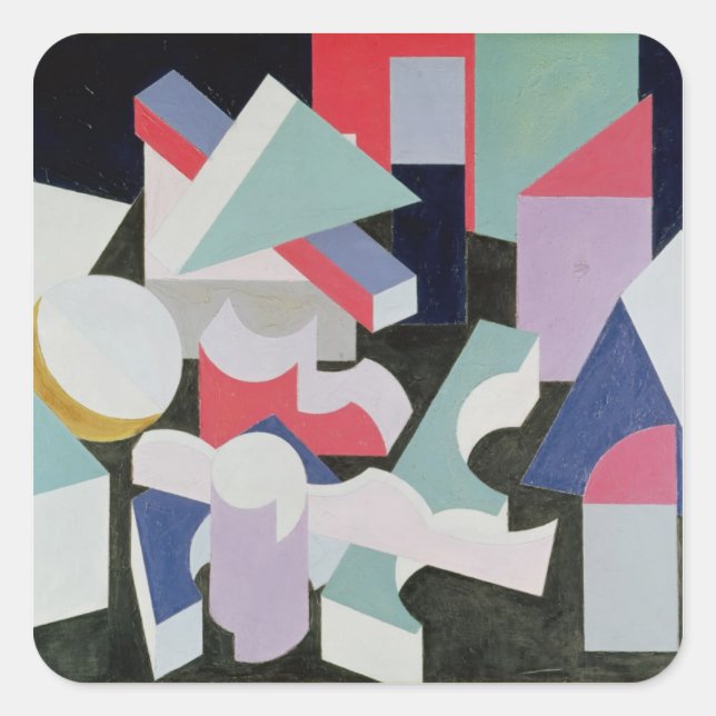 Sammansättning 1927 fyrkantigt klistermärke (Framsida)