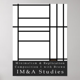 Sammansättning 1 för MinimalismReplication 2 med Poster
