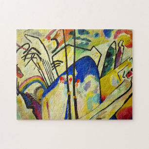 Sammansättning 4 av Wassily Kandinsky Pussel