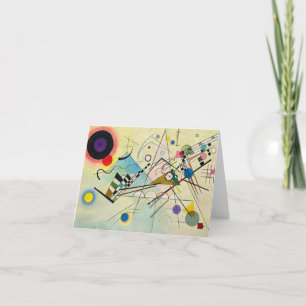 Sammansättning 8 av Wassily Kandinsky Tack Kort