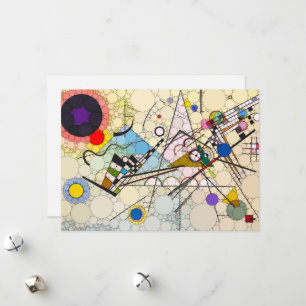 Sammansättning 8 efter Wassily Kandinsky Julkort