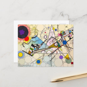 Sammansättning 8 efter Wassily Kandinsky Vykort