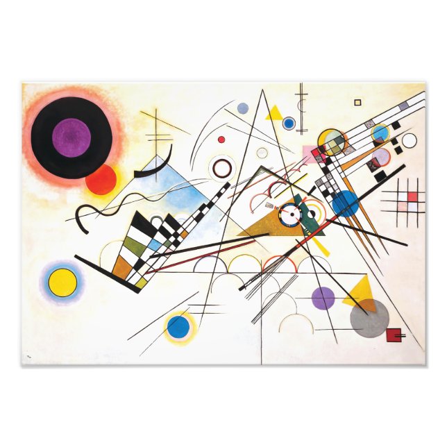 Sammansättning 8 | Kandinsky | Fototryck (Framsidan)